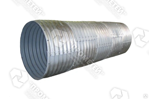 Спиральновитые гофрированные трубы 125х26