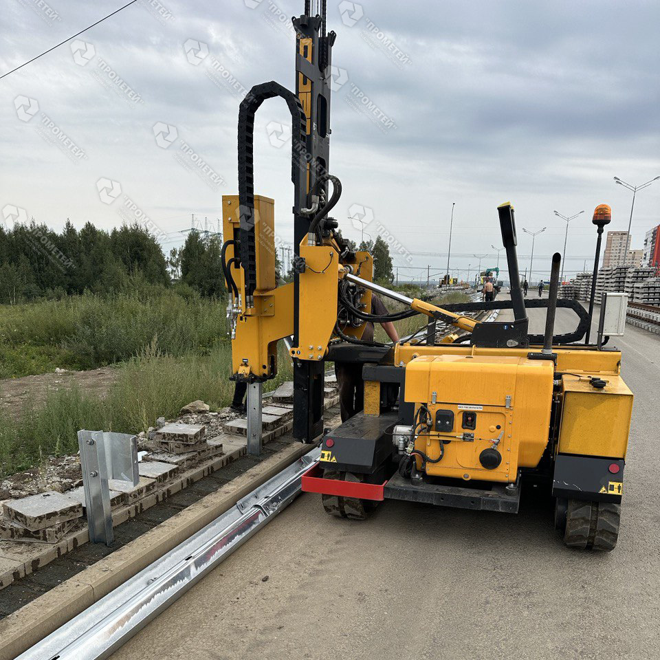 Завершен монтаж барьерного ограждения